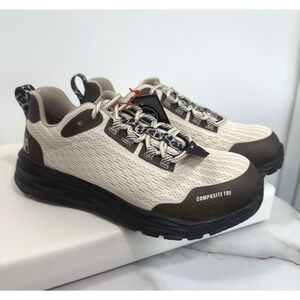 Rocky V-Lite Women's Lace-Up 4” Nano Composite Work Shoe Size 9M Light Brown